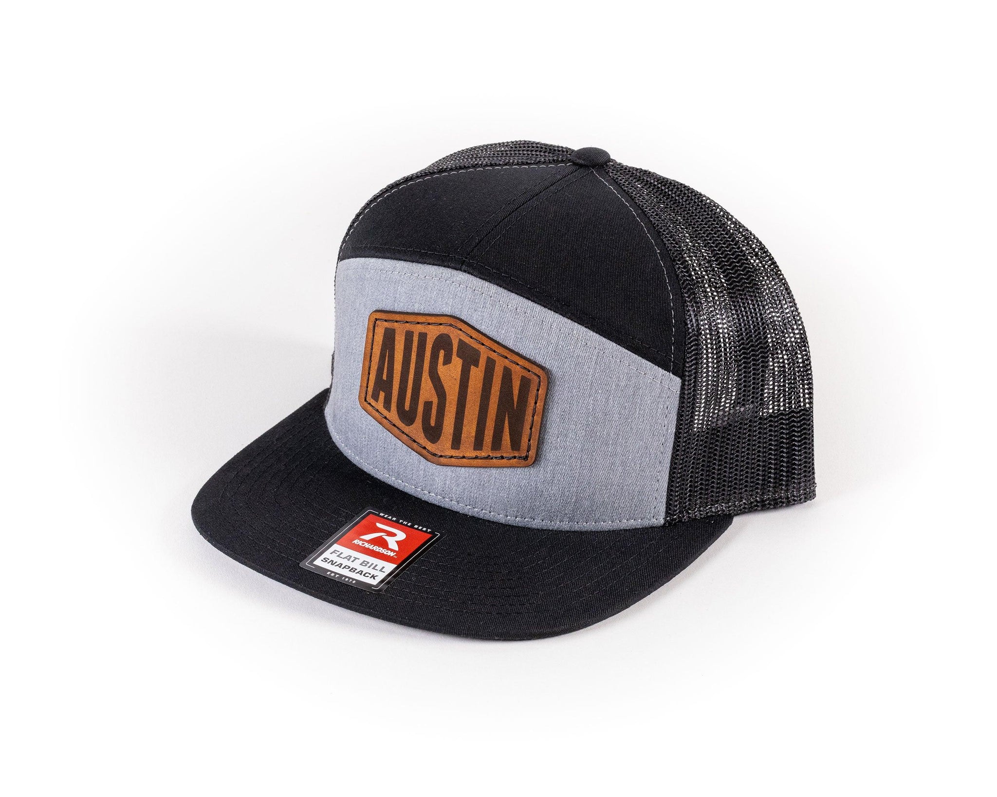 Austin Hat with Leather Patch Richardson 168 – Espacio Handmade